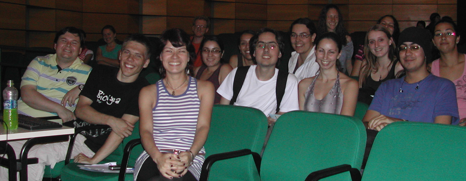 INTEGRANTES AMIGOS EM PALESTRA MINISTRADA NA PONTIFCIA UNIVERSIDADE CATLICA, PUC - CURITIBA - PARAN - 2012